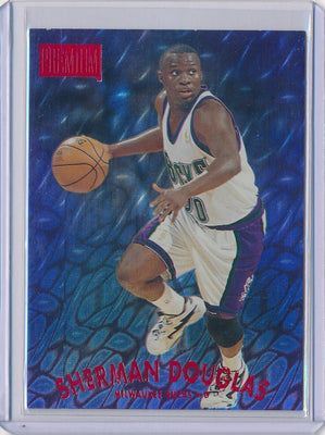 SkyBox 1997-1998 Premium Star Rubies #18SR Sherman Douglas 48/50