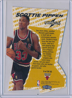 Fleer 1997-1998 Ultrabilities Superstar #9/20SS Scottie Pippen