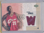 Upper Deck 2003-2004 UD Glass Clearcut Winners #CWLJ Lebron James 52/350