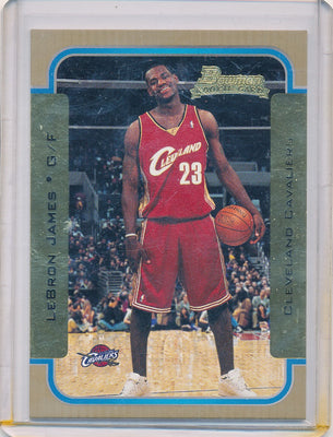 Topps 2003-2004 Bowman Rookie Card #123 Lebron James