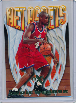 SkyBox 1996-97 E-X 2000 Net Assets #44216 Chris Webber none