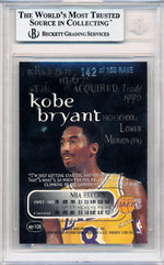 Skybox 1998-1999 Thunder Rave #1 Kobe Bryant 142/150 / BGS Grade 8.5