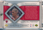 Upper Deck 2006-2007 Exquisite Collection Auto Patch #AP-DR Dennis Rodman 2/100