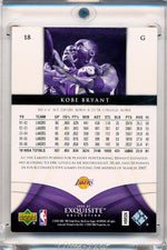 Upper Deck 2006-2007 Exquisite Collection  #18 Kobe Bryant 20/25