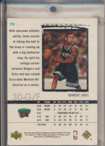 Upper Deck 2003-2004 Exquisite Collection Gold Rookie #70 Dahntay Jones 23/25