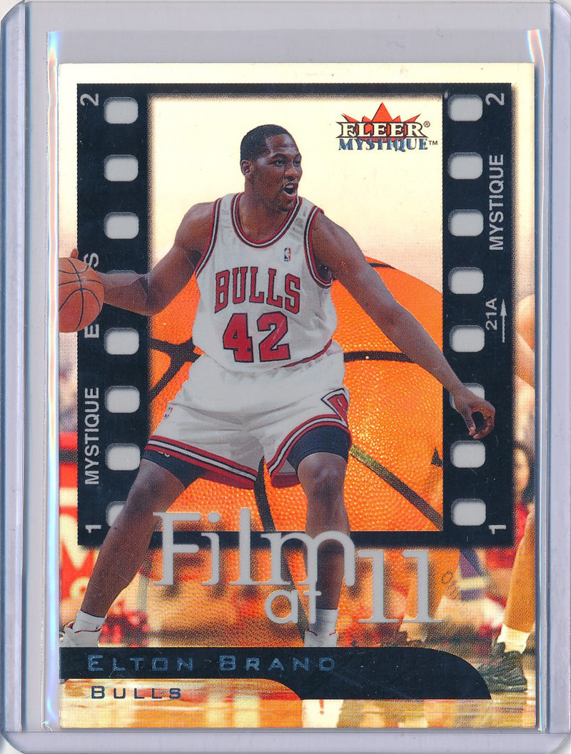 Fleer 2000-2001 Mystique Film At 11 #8/10FE Elton Brand