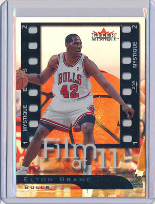 Fleer 2000-2001 Mystique Film At 11 #8/10FE Elton Brand