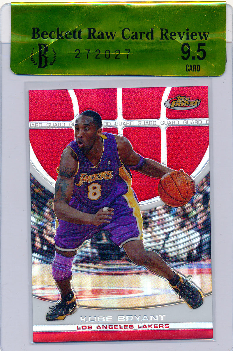 Topps 2006 Finest Refractor #33 Kobe Bryant 155/169