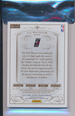 Panini 2013-2014 National Treasures RPA Jumbo Patch #108 C.J. McCollum 21/25 / BGS Grade 8.5 / Auto Grade 10