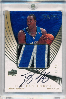 Upper Deck 2007-2008 Exquisite Collection Limited Logos #LLDH Dwight Howard 1/50