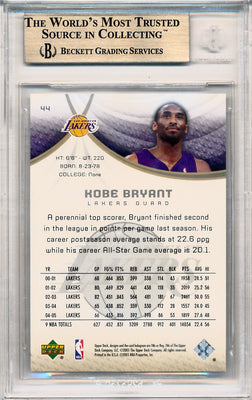 Upper Deck 2005-2006 SP Game Used Editiom Parallel 25 #44 Kobe Bryant 11/25 / BGS Grade 9.5