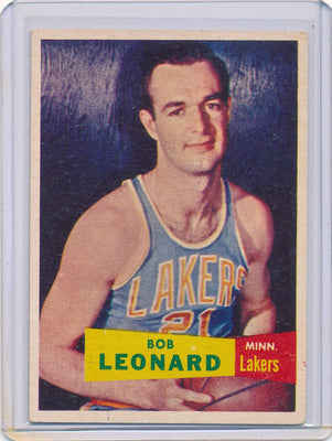 Minneapolis Lakers  #74 Bob Leonard