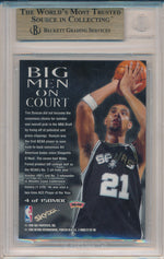 SkyBox 1997-1998 Z-Force Big Men On Court #4/15BMOC Tim Duncan  / BGS Grade 9.5