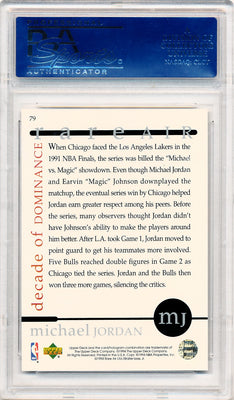 Upper Deck 1994 UD Jordan Rare Air #79 Michael Jordan  / PSA Grade 10