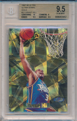 Fleer 1997-1998 Ultra Ultra Stars #12/20US Grant Hill  / BGS Grade 9.5