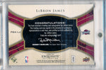 Upper Deck 2008-2009 Exquisite Collection Auto #PBA-LJ Lebron James 1/23