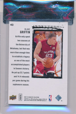 Upper Deck 2009-2010 Exquisite Collection Rookie Parallel #43 Blake Griffin 5/23