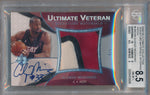 Upper Deck 2008-2009 Ultimate Collection Signature Materials Veterans Patch #UMV-AM Alonzo Mourning 4/5 / BGS Grade 8.5 / Auto Grade 10