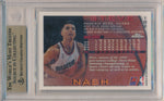 Topps 1996-1997 Chrome Basketball #6/30 Steve Nash  / BGS Grade 9.5