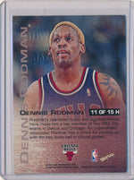 SkyBox 1997-1998 Metal Universe Hardware #11H Dennis Rodman