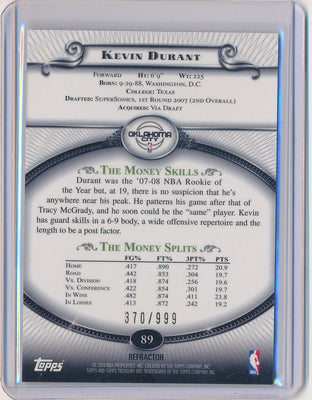 Topps  2007-2008 50th Anniversary  #112 Kevin Durant 1000/2007