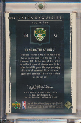 Upper Deck 2003-2004 Exquisite Collection Extra Exquisite Jumbo Patch #EE-JK Jason Kidd 70/75