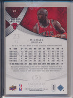 Upper Deck 2007-2008 Exquisite Collection Base #23 Michael Jordan 67/225