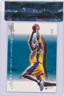 Upper Deck 2001 Black Diamond  #38 Kobe Bryant 217/500