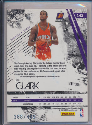 Panini 2008-2009 Rookies & Stars Jumbo Patch RPA #143 Earl Clark 388/449