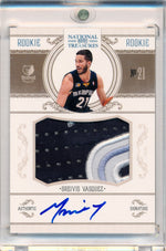 Panini 2010-2011 National Treasures  Century Platinum #226 Greivis Vasquez 3/5