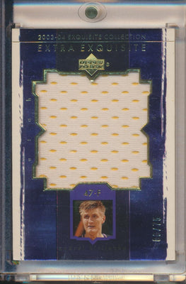 Upper Deck 2003-2004 Exquisite Collection Extra Exquisite Jumbo Patch #EE-AK Andrei Kirilenko 7/75