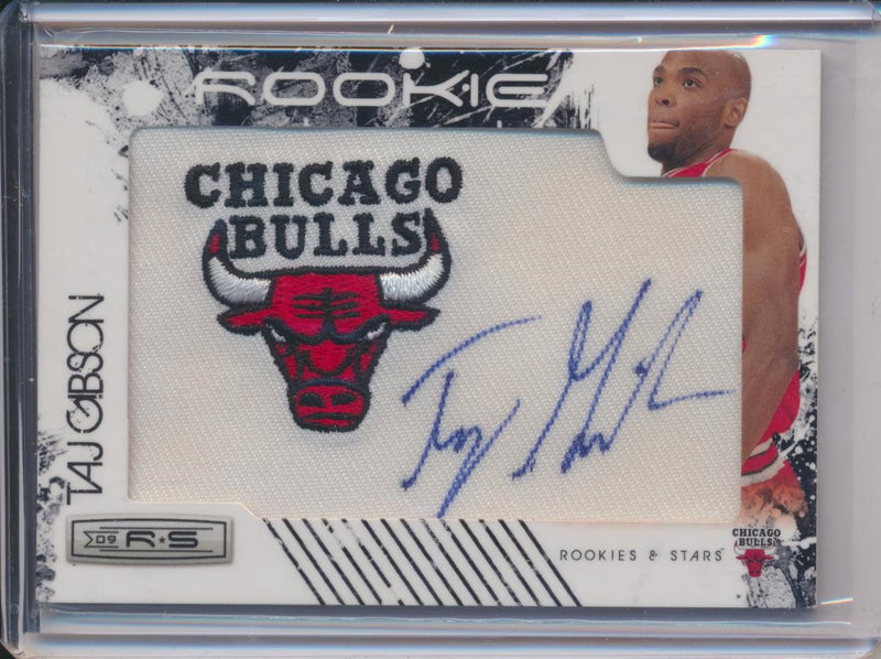 Panini 2008-2009 Rookies & Stars Jumbo Patch RPA #154 Taj Gibson 240/369