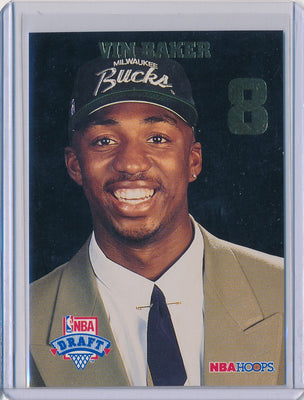 SkyBox 1993-1994 Hoops NBA Draft #LP8 Vin Baker