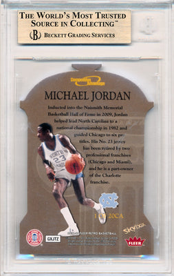 Fleer 2011-2012 Retro Competitive Advantage #1 Michael Jordan 1/20 / BGS Grade 9.5