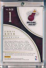 Panini 2012-2013 Immaculate Collection Insignias #II-CB Chris Bosh 2/2