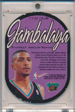 SkyBox 1997-1998 EX 2001 Jambalaya #11/15JB Shareef Abdur-Rahim