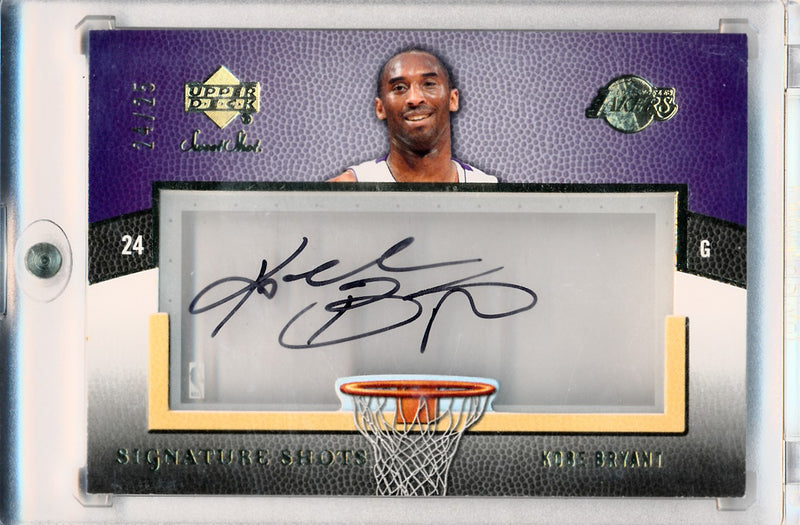 Upper Deck 2007-2008 Sweet Shot Signature Shots #SAKB Kobe Bryant 24/25