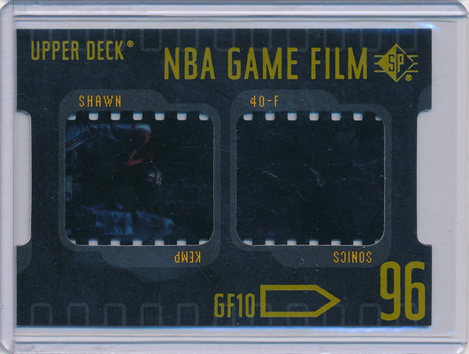 Upper Deck 1996-1997 SP  NBA Game Film #GF10 Shawn Kemp