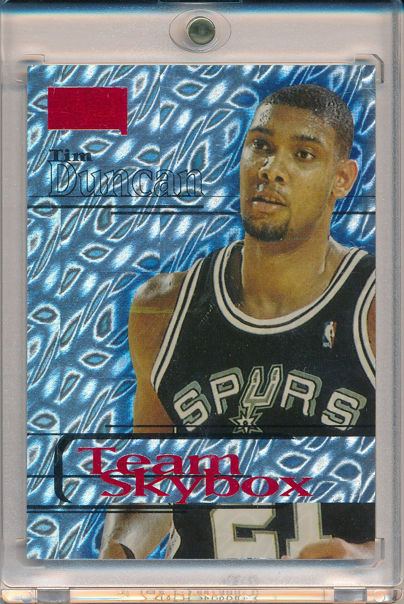 SkyBox 1997-1998 Team SkyBox Star Rubies #229 Tim Duncan 21/50