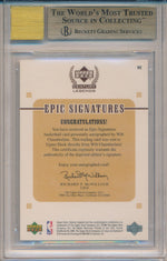 Upper Deck 1998-1999 UD Century Legends Epic Signatures #WC Wilt Chamberlain 83/100 / BGS Grade 9.5 / Auto Grade 10