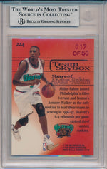 SkyBox 1997-1998 Premium Star Rubies #224 Shareef Abdur-Rahim 17/50 / BGS Grade 9