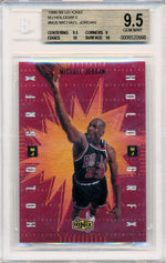 Upper Deck 1998-1999 Ionix MJ Hologrfx #MJ5 Michael Jordan  / BGS Grade 9.5