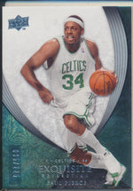 Upper Deck 2007-2008 Exquisite Collection Base #21 Paul Pierce 95/225