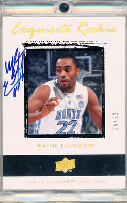 Upper Deck 2009-2010 Exquisite Collection Rookie Parallel #69 Wayne Ellington 4/22