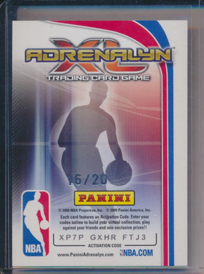 Panini  2009-2010 Adrenalyn RC Auto #none Tyreke Evans 16/20