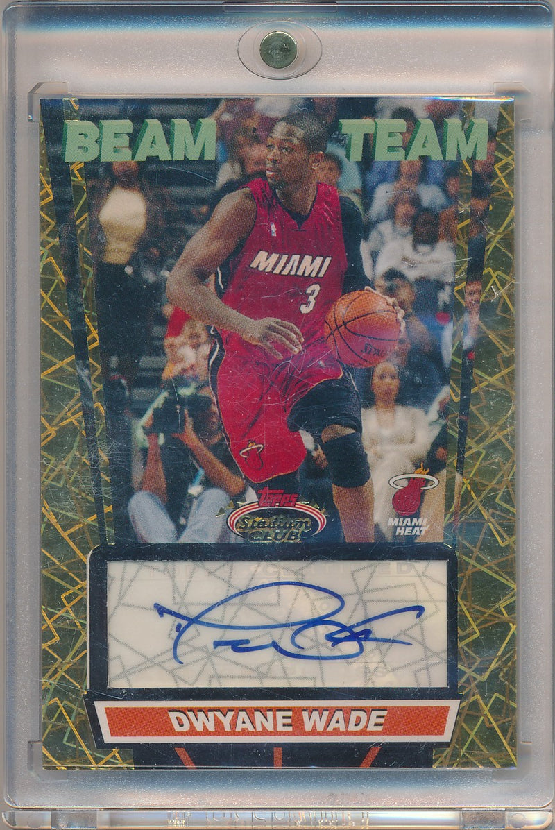 Topps 2006-2007 Stadium Club Beam Team #BTA-DW Dwyane Wade 11/25