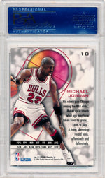 Skybox 1995-1996 E-XL  #10 Michael Jordan  / PSA Grade 10