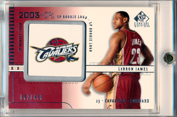 Upper Deck 2003-2004 SP Signature Edition SP Rookie Card #101 Lebron James 62/499