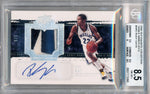 Upper Deck 2009-2010 Exquisite Collection Noble Nameplates #NRG Rudy Gay 6/9 / BGS Grade 8.5 / Auto Grade 10