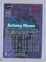 SkyBox 1997-1998 Premium Star Rubies #80SR Anthony Mason 17/50